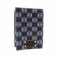LOEWE Anagram Notebook Cover, PVC/Leather, Navy, Logo