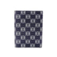 LOEWE Anagram Notebook Cover, PVC/Leather, Navy, Logo