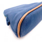 HERMES Bolide Pouch, Canvas, Blue, H Logo, Make-up Pouch