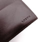 LOEWE Anagram Notebook Cover, PVC/Leather, Navy, Logo