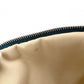 HERMES Bolide Pouch, Canvas, Blue, H Logo, Make-up Pouch