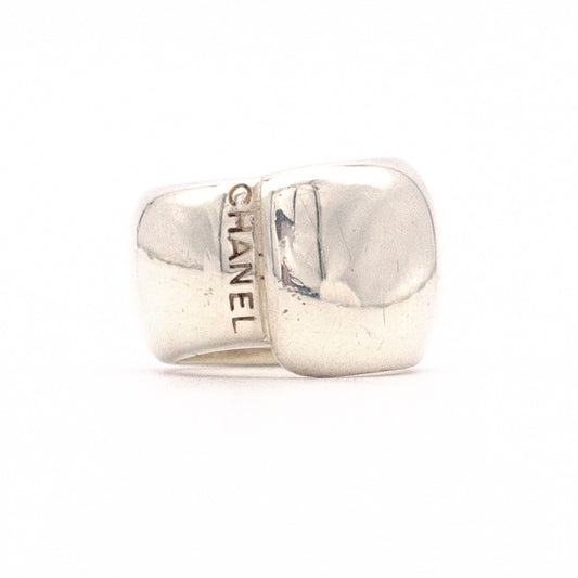 CHANEL Ring, 925 Sterling Silver, Women's Ring Size: 50 / US Size 10, Approx. 22g