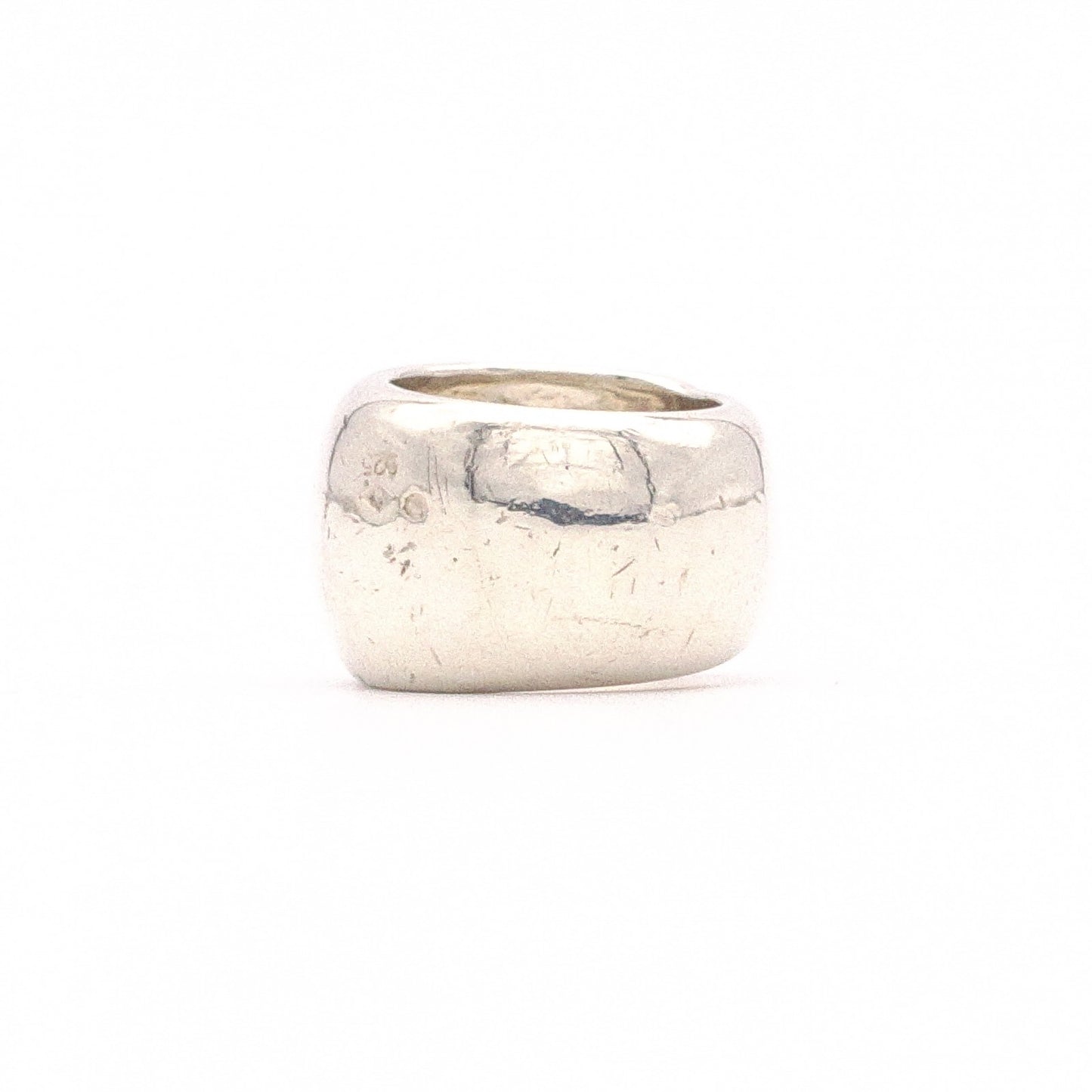 CHANEL Ring, 925 Sterling Silver, Women's Ring Size: 50 / US Size 10, Approx. 22g