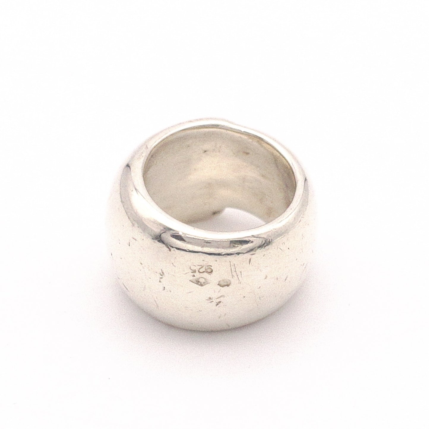 CHANEL Ring, 925 Sterling Silver, Women's Ring Size: 50 / US Size 10, Approx. 22g