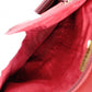 CHANEL Chain Wallet Shoulder Bag, Leather, Red, Gold Hardware