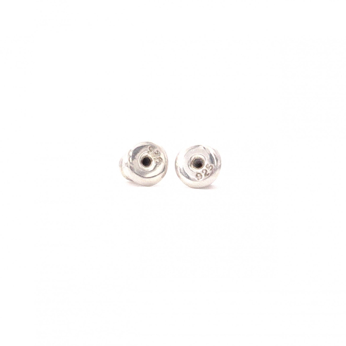 CELINE Triomphe Earrings, 925 silver, silver logo
