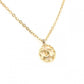 CHANEL Necklace, Logo, Gold CC Mark, Vintage, Plated