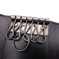 SAINT LAURENT Cassandra Key Case, Leather, Black, YSL, Keys, Matte Black