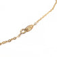 CHANEL Necklace, Logo, Gold CC Mark, Vintage, Plated