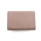 SAINT LAURENT Cassandra Tri-Fold Wallet, Leather, Beige, YSL Gold Hardware