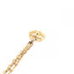 CHANEL Necklace, Logo, Gold CC Mark, Vintage, Plated