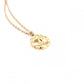 CHANEL Necklace, Logo, Gold CC Mark, Vintage, Plated