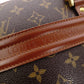 LOUIS VUITTON Norita Monogram Canvas Handbag with PVC Leather Accents in Brown Tones