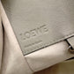LOEWE Hammock Handbag, Leather, Beige, Purple, Multicolor, 2-Way