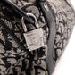 Christian Dior Mini Boston Trotter Handbag, Canvas/Leather, Black, Vintage