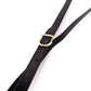 Salvatore Ferragamo Gancini Handbag, Black, 2-Way, Gold Hardware, Crossbody