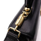 Salvatore Ferragamo Gancini Handbag, Black, 2-Way, Gold Hardware, Crossbody