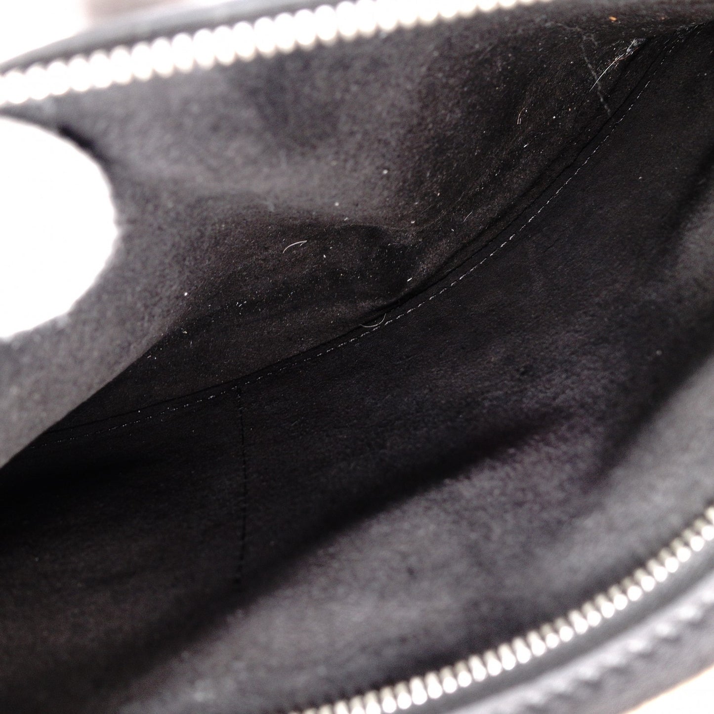 CELINE Trapeze Handbag, Leather, Black and Beige, 2-Way