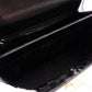 Salvatore Ferragamo Gancini Handbag, Black, 2-Way, Gold Hardware, Crossbody