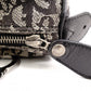 Christian Dior Mini Boston Trotter Handbag, Canvas/Leather, Black, Vintage
