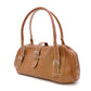 LOEWE Senda Shoulder Bag, Leather, Brown, Silver Hardware, Vintage