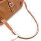 LOEWE Senda Shoulder Bag, Leather, Brown, Silver Hardware, Vintage