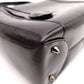 Christian Dior Marispare Handbag, Patent Leather, Black, 2-Way, Silver Hardware