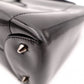 Christian Dior Marispare Handbag, Patent Leather, Black, 2-Way, Silver Hardware
