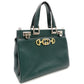 GUCCI ZUMI Small Handbag Leather Shoulder Bag Green 2way R8020113