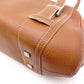 LOEWE Senda Shoulder Bag, Leather, Brown, Silver Hardware, Vintage