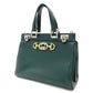 GUCCI ZUMI Small Handbag Leather Shoulder Bag Green 2way R8020113