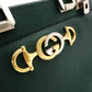 GUCCI ZUMI Small Handbag Leather Shoulder Bag Green 2way R8020113