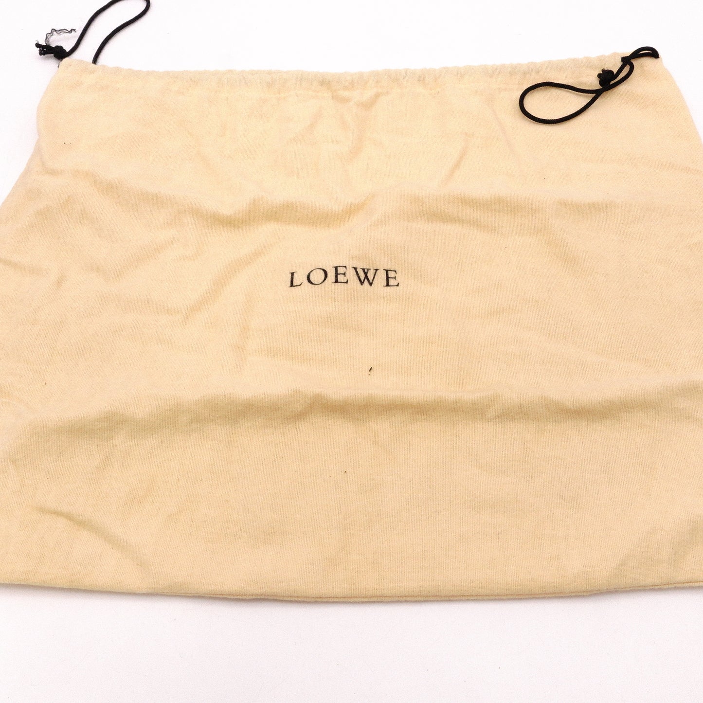 LOEWE Senda Shoulder Bag, Leather, Brown, Silver Hardware, Vintage