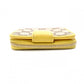 GUCCI Bifold Wallet, Canvas and Leather, Beige and Yellow