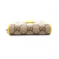 GUCCI Bifold Wallet, Canvas and Leather, Beige and Yellow