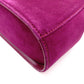 Salvatore Ferragamo Gancini Handbag, Purple, Women's, 2-Way Crossbody, Gold Hardware