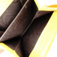 GUCCI Bifold Wallet, Canvas and Leather, Beige and Yellow