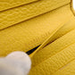 GUCCI Bifold Wallet, Canvas and Leather, Beige and Yellow