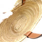 LOEWE Anagram Basket Handbag, Raffia, Beige and Brown, Woven Basket Bag