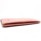 CHANEL Camellia Long Wallet, Leather, Pink, CC Logo, Silver Hardware