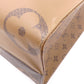 LOUIS VUITTON OTG MM On the Go Monogram Reverse Handbag, PVC/Leather, Brown, 2-Way