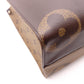LOUIS VUITTON OTG MM On the Go Monogram Reverse Handbag, PVC/Leather, Brown, 2-Way