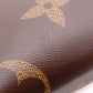 LOUIS VUITTON OTG MM On the Go Monogram Reverse Handbag, PVC/Leather, Brown, 2-Way