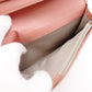 CHANEL Camellia Long Wallet, Leather, Pink, CC Logo, Silver Hardware