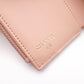 CHANEL Dizneuf 19 Tri-fold Wallet, Leather, Pink Gold Hardware