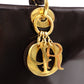 Christian Dior Lady Dior Canage Handbag black leather Women