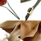 GUCCI Ophidia Shoulder Bag Suede Brown×Green Crossbody Leather GG Logo R801874