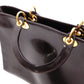 Christian Dior Lady Dior Canage Handbag black leather Women
