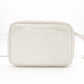BALENCIAGA Shoulder Bag, Leather, White, Crossbody