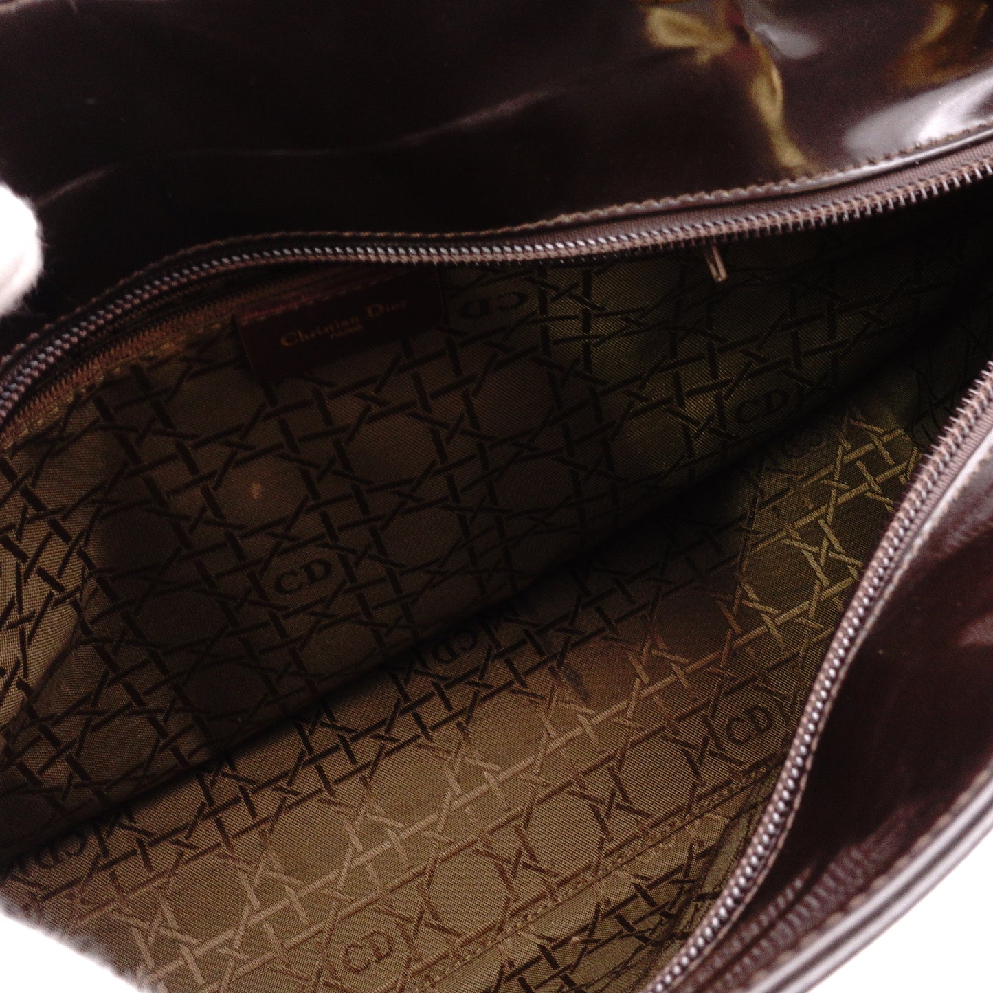 Christian Dior Lady Dior Canage Handbag black leather Women
